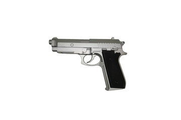 Pistolet 6mm Cybergun PT92 silver Co2 BAX tout metal