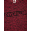 Koszulka Pit Bull Casual Sport Hilltop'20 - Bordowy Melanż
