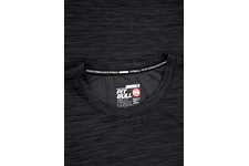 Koszulka Pit Bull Casual Sport Small Logo'20 - Czarny Melanż