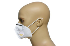 Maska ochronna na twarz FFP2 CE FDA N95 z zaworem