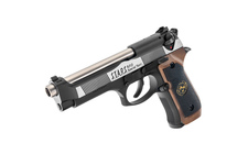 Pistolet 6mm WE M92 Biohazard Samurai Edge Dualton