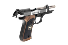 Pistolet 6mm WE M92 Biohazard Samurai Edge Dualton