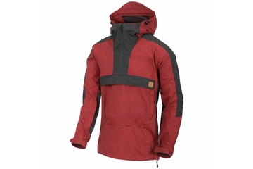 kurtka Helikon Anorak Woodsman - Czerwona/Szara