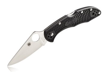 Nóż Spyderco C11FPBK Delica Flat Ground Black FRN