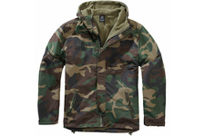 Kurtka BRANDIT Windbreaker Frontzip Woodland