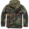 Kurtka BRANDIT Windbreaker Frontzip Woodland