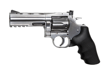 Rewolwer 6mm ASG Dan Wesson 715  4" CO2 Srebrny