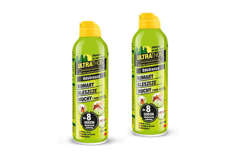 Zestaw 2szt - Repelent Środek na komary kleszcze, Ultrathon Spray 170g 25% DEET