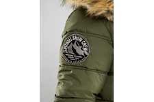 Zimowa kurtka z kapturem Pit Bull Kingston '21 - Oliwkowa