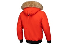 Zimowa kurtka z kapturem Pit Bull Firethorn '21 - Pomarańczowa