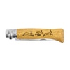 Nóż Opinel 8 inox buk seria Animal - zając