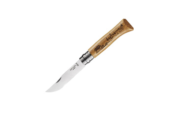 Nóż Opinel 8 inox dąb seria Animal - dzik