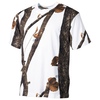 US T-shirt MFH (170 g/m2) kamuflaż zimowy