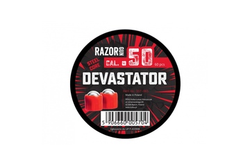 Kule metalowe RazorGun Steel Core Devastator kal. .50 / 60 szt. do Umarex HDR50