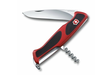 Scyzoryk Victorinox RangerGrip 52, czerwono-czarny, 130 mm