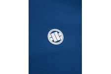 Koszulka Polo Pit Bull Slim Logo Stripes '20 - Niebieska