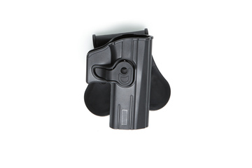 Kabura polimerowa, obrotowa ASG do CZ P-07 i CZ P-09, prawostronna, czarna