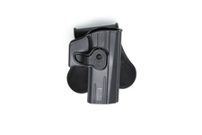 Kabura polimerowa, obrotowa ASG do CZ P-07 i CZ P-09, prawostronna, czarna