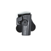 Kabura polimerowa, obrotowa ASG do CZ P-07 i CZ P-09, prawostronna, czarna