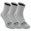 Skarpetki Pit Bull Low Ankle TNT grube (3-pak) - Szare