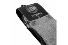 Skarpetki Pit Bull High Ankle TNT cienkie (3-pak) - Szare/Grafitowe/Czarne