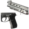 Pistolet 6mm Cybergun M92 Hex cut silver gas HOPUP