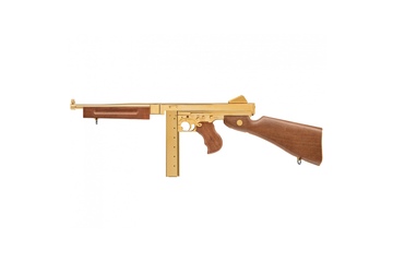 wiatrówka - pistolet maszynowy Thompson Legends M1A1 4,5 mm Full-Auto złoty
