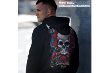 Bluza z kapturem Pit Bull Santa Muerte '20 - Czarna