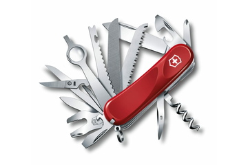 Scyzoryk Victorinox Delemont Evolution 28, 85 mm, czerwony