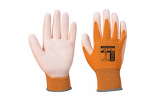 Rękawica antystatyczna powlekana PORTWEST A199 PU- Pomarańczowy