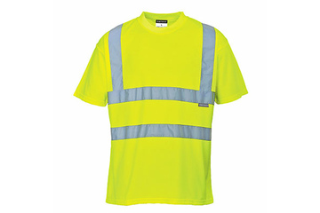 T-shirt ostrzegawczy PORTWEST S478 - Żółty