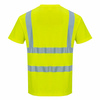 T-shirt ostrzegawczy PORTWEST S478 - Żółty