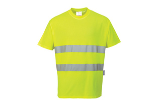 T-shirt Cotton Comfort PORTWEST S172 - Żółty