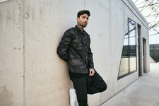 Koszula BRANDIT US Shirt z długim rękawem darkcamo