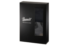 bokserki Brandit Logo Darkcamo-Czarne