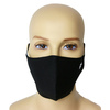 Maska Profilowana Dwuwarstwowa na twarz z haftowanym hashtag - czarna