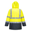 BizFlame Rain wielofunkcyjna, wodoodporna kurtka ostrzegawcza S779 Portwest-Żółty/Granatowy