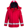 Trudnopalna i antystatyczna kurtka zimowa FR59 Portwest-Czerwony