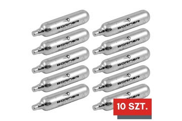 Nabój kapsuła CO2 Borner 12 gr [zestaw 10 szt.]