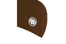 Czapka kompresyjna Pit Bull Small Logo'20 - Brązowa