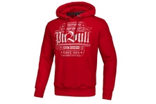 Bluza z kapturem Pit Bull San Diego IV'20 - Czerwona