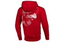 Bluza z kapturem Pit Bull San Diego IV'20 - Czerwona