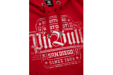 Bluza z kapturem Pit Bull San Diego IV'20 - Czerwona