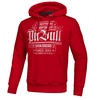 Bluza z kapturem Pit Bull San Diego IV'20 - Czerwona