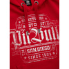 Bluza z kapturem Pit Bull San Diego IV'20 - Czerwona