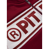 Bluza rozpinana Pit Bull Oldschool Chest Logo '20 - Bordowa