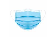 Trójwarstwowa Maska Medyczna PORTWEST typu IIR Niebieska - zestaw 50 szt. Zapewnia skuteczność filtracji bakteryjnej 98% FFP2 N95