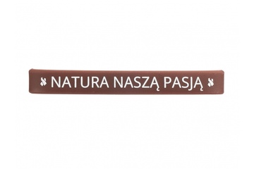 Silikonowa opaska, bransoletka - Natura naszą pasją