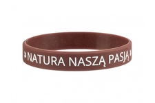 Silikonowa opaska, bransoletka - Natura naszą pasją