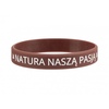 Silikonowa opaska, bransoletka - Natura naszą pasją